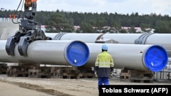 Строительство Nord Stream 2 в Германии, 2019 год