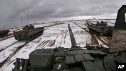 Российско-белорусские военные учения. Февраль 2022 года. Иллюстрационное фото
